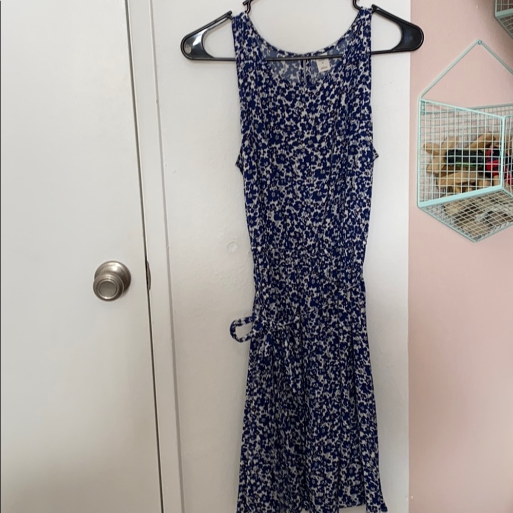 Flirty floral spring dress